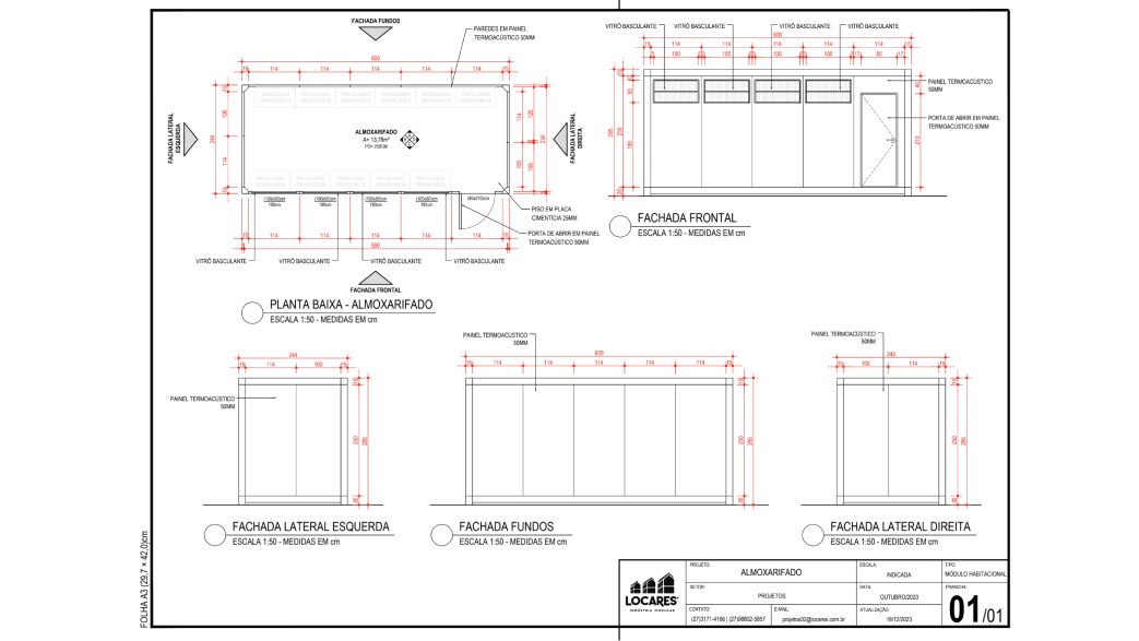 Locares Modular | Módulos Habitáveis Pré-Moldados ES BA RJ MG SP