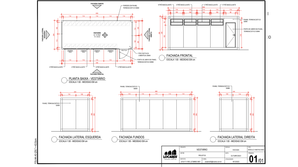 Locares Modular | Módulos Habitáveis Pré-Moldados ES BA RJ MG SP